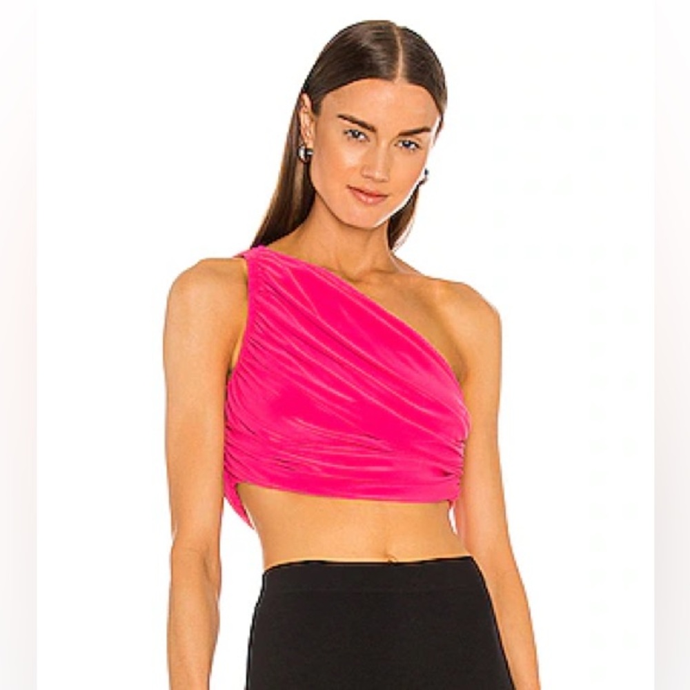 Norma Kamali Diana Top in XS/Pink